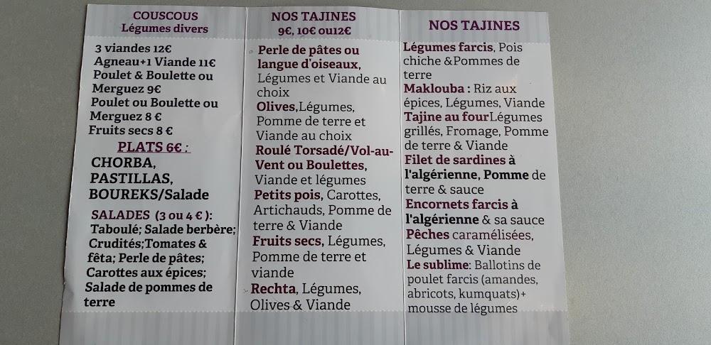 RESTAURANT KOUCHA Pan's Factory restaurant & traiteur oriental - Menu Image 2